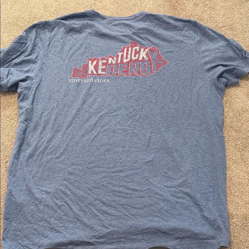 Vineyard Vines Kentucky Graphic Tee in Blue